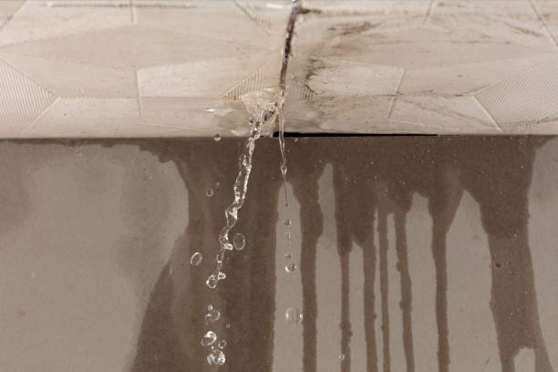 Professional Burst Pipe Cleanup technician working in Logan, WV